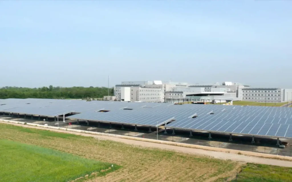 PV Plant installation in Legnano.