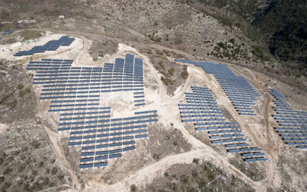 PV Plant installation in Santopadre